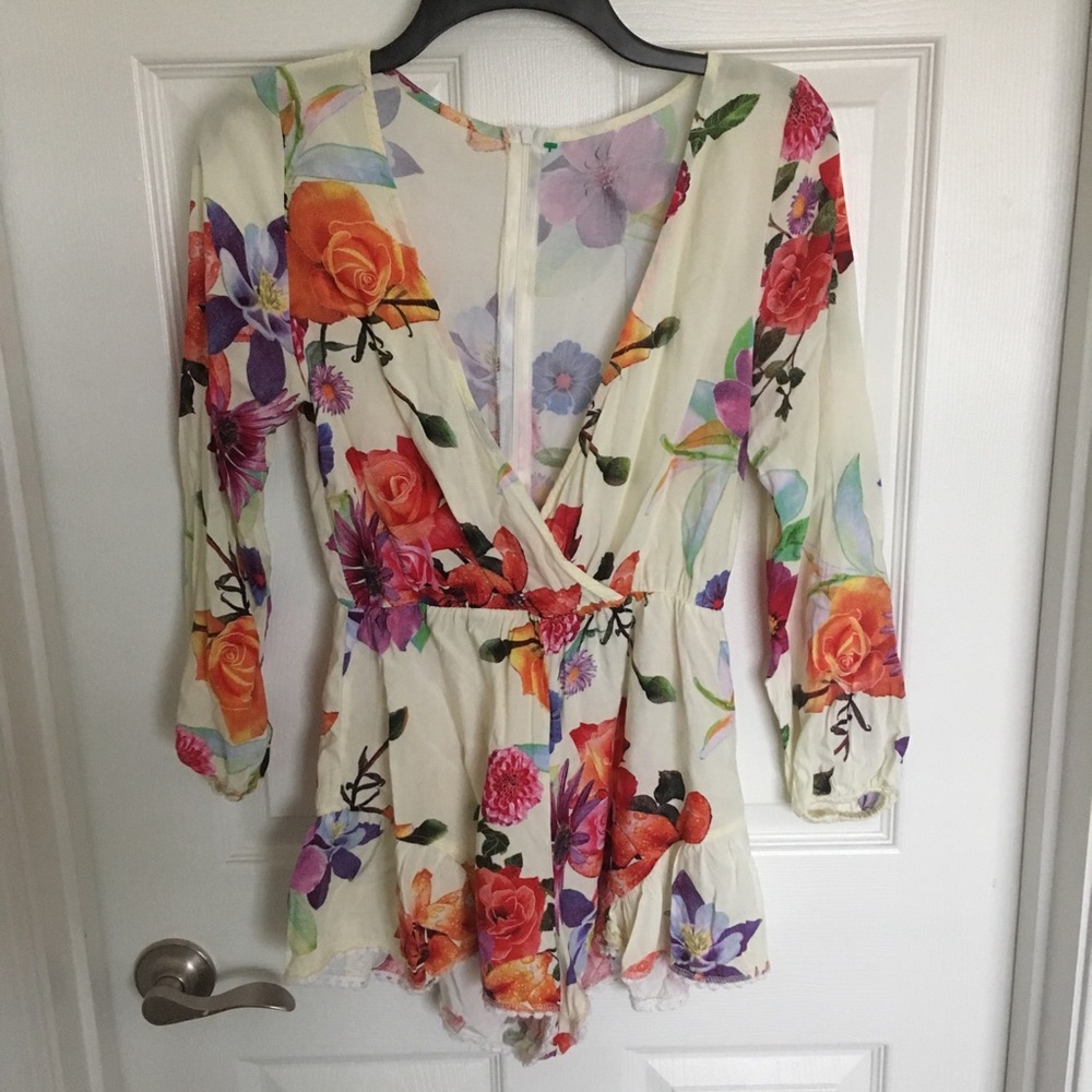 Floral romper